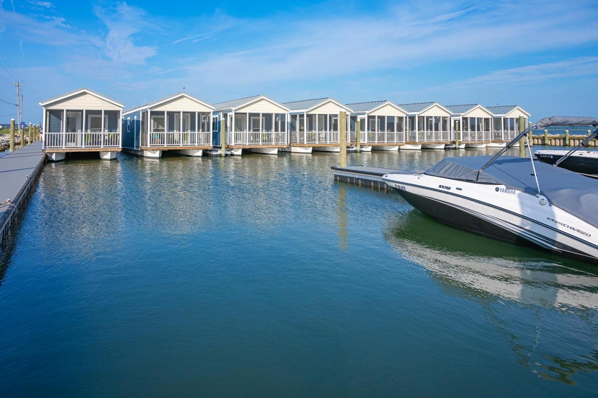 Blufin Bungalows & Marina Chincoteague Værelse billede